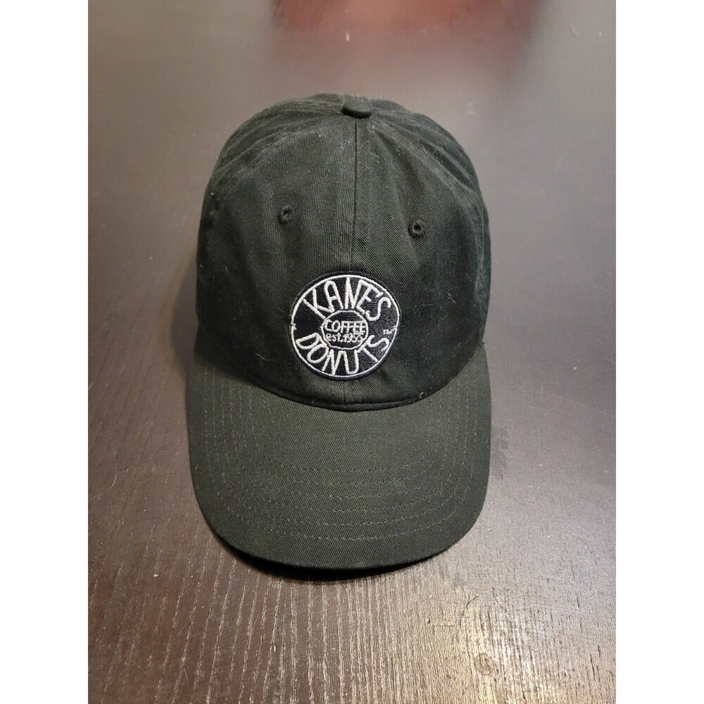 KANE'S DONUTS Black Hat Strap Back Cap DONUTS ARE LOVE Boston MA